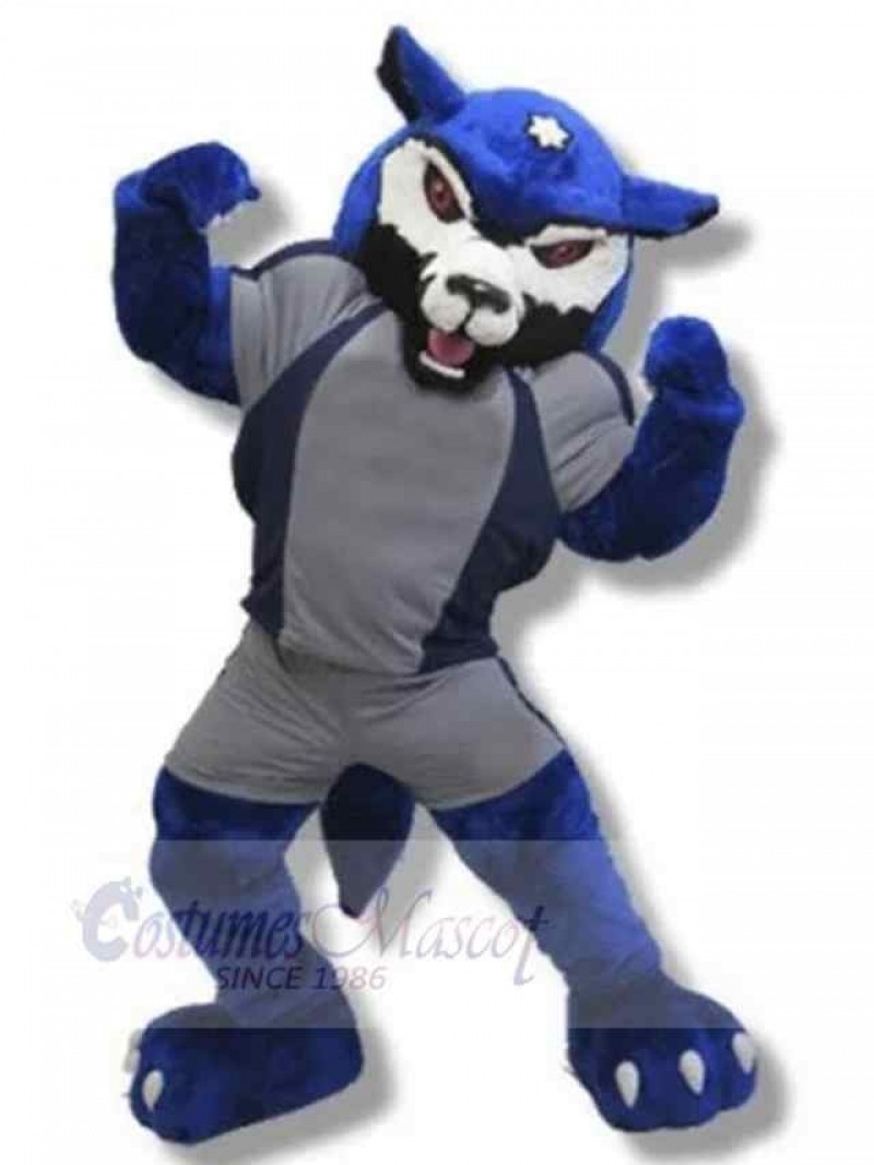 Wolf mascot costume