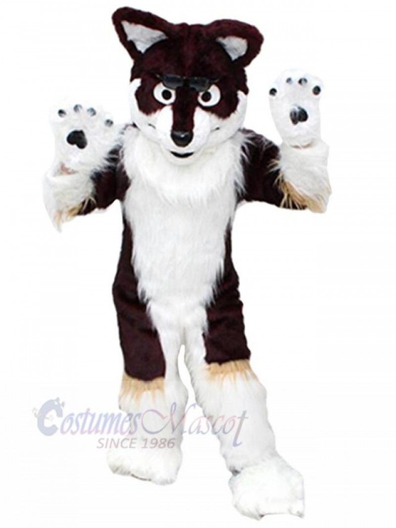 Wolf mascot costume
