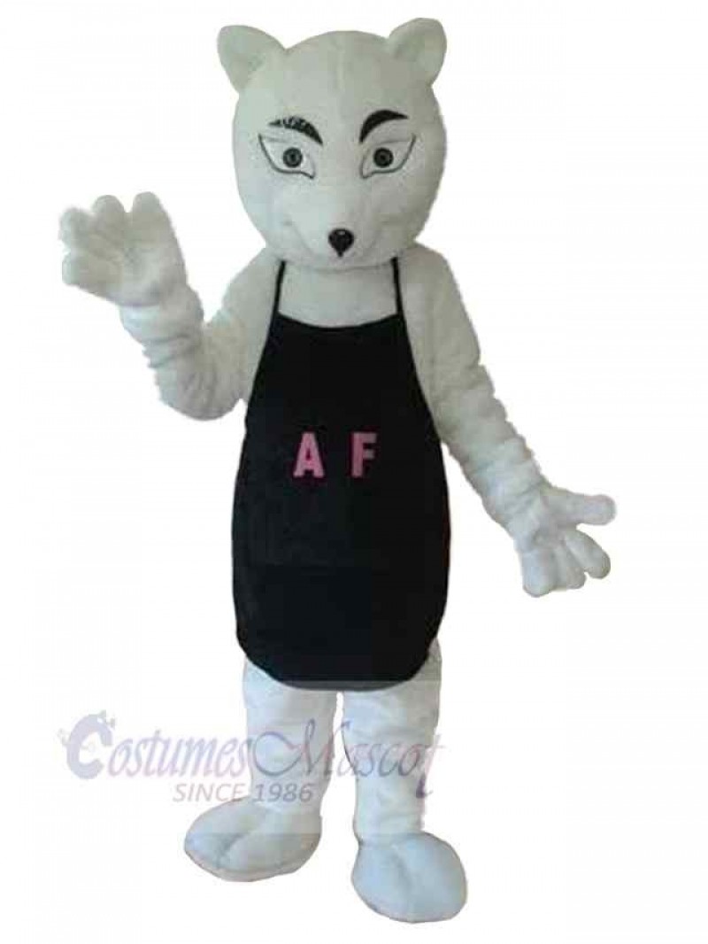 Wolf mascot costume