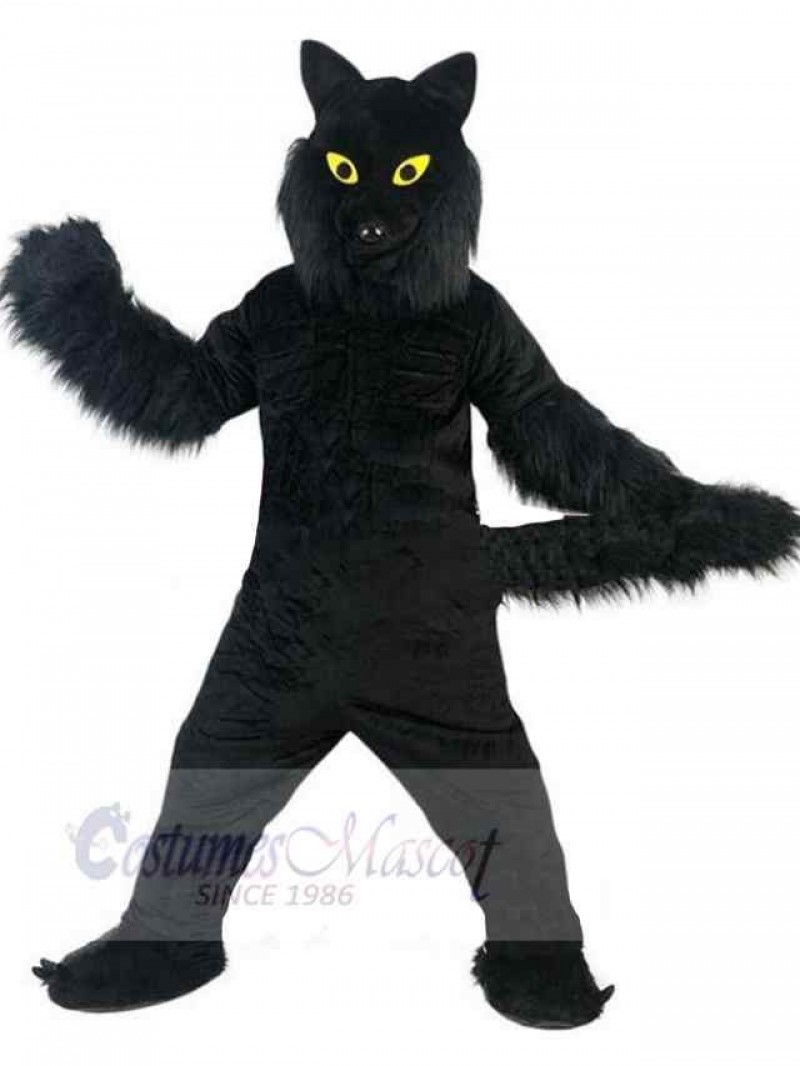 Wolf mascot costume