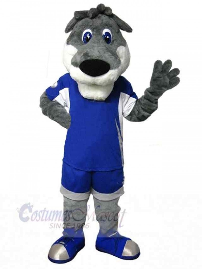 Wolf mascot costume