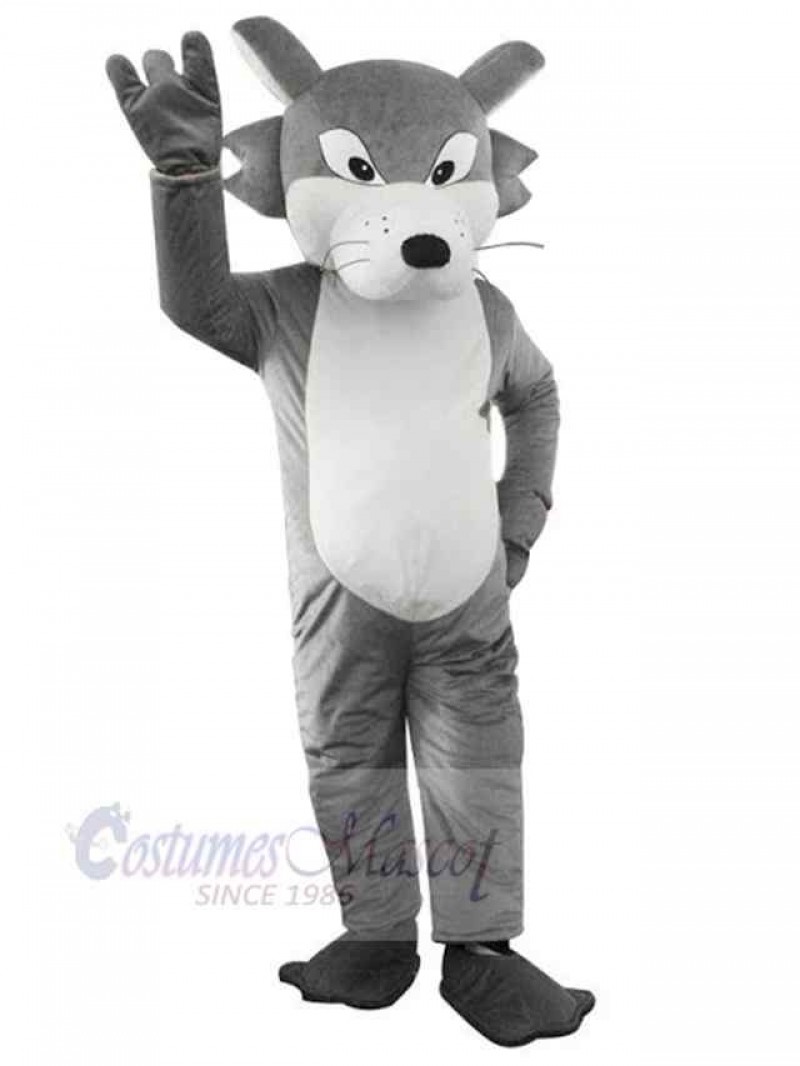 Wolf mascot costume