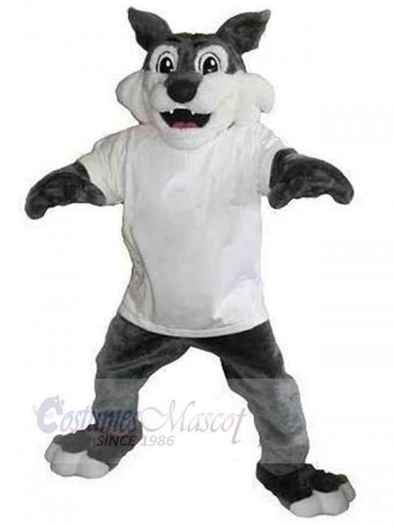 Wolf mascot costume