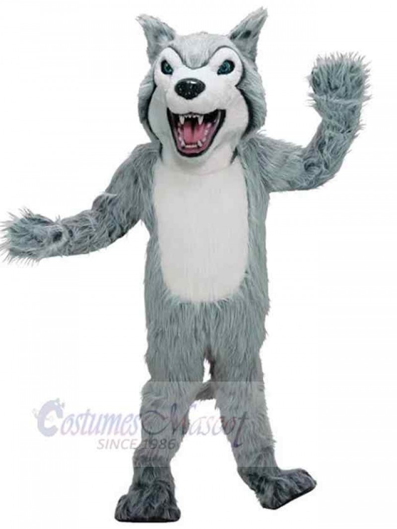 Wolf mascot costume