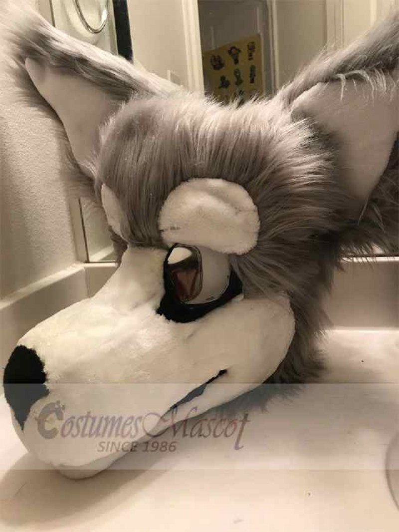 Wolf mascot costume