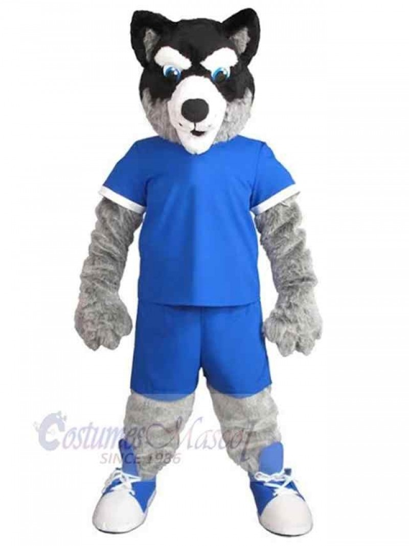 Wolf mascot costume