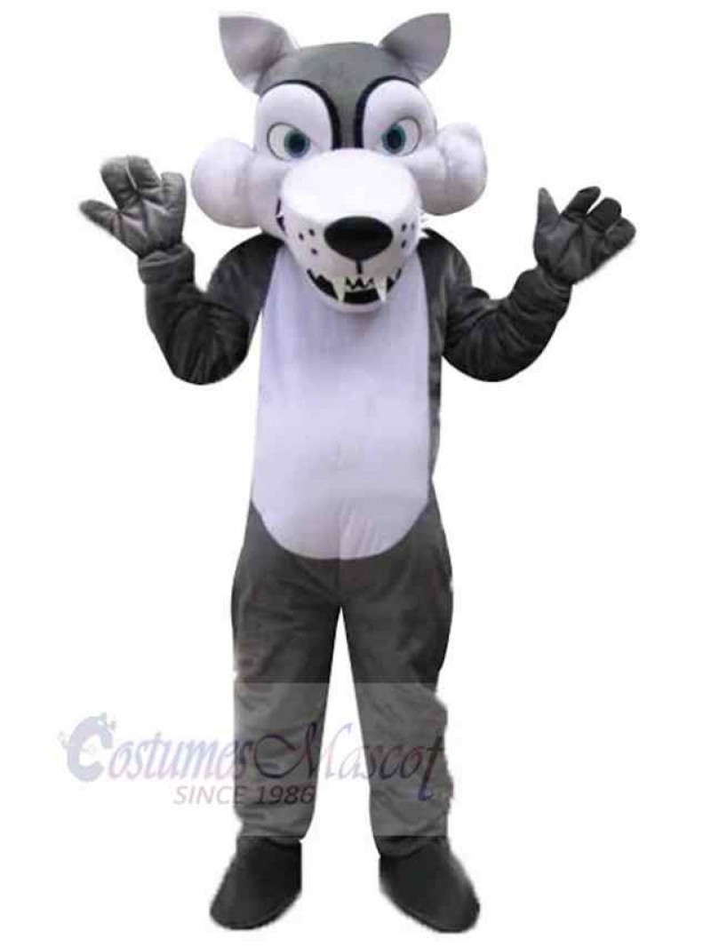 Wolf mascot costume