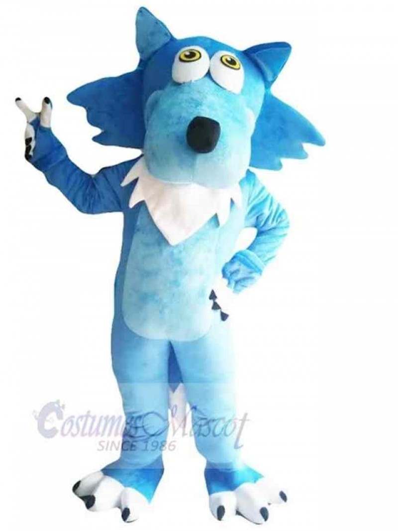 Wolf mascot costume