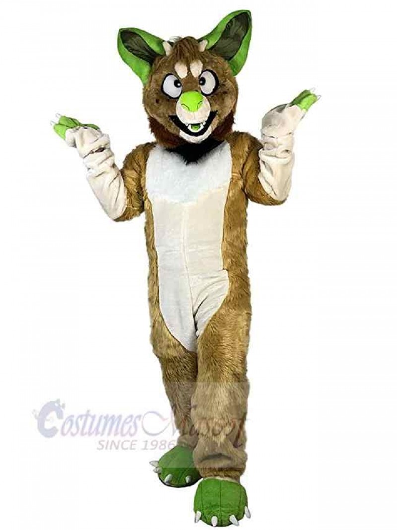 Wolf mascot costume