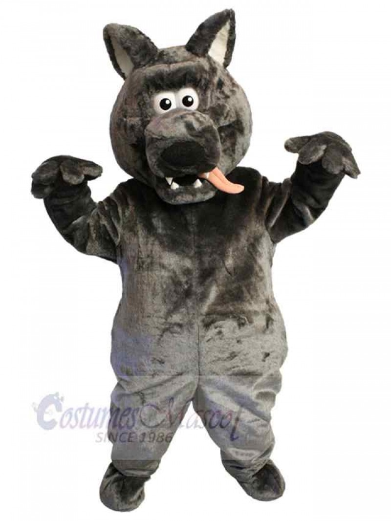 Wolf mascot costume