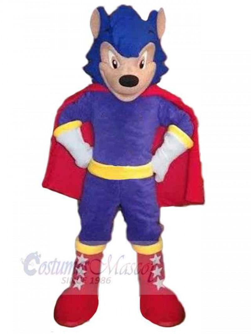 Wolf mascot costume