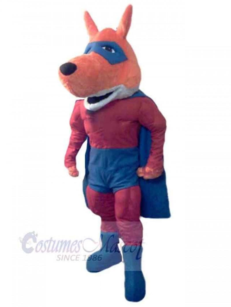 Wolf mascot costume