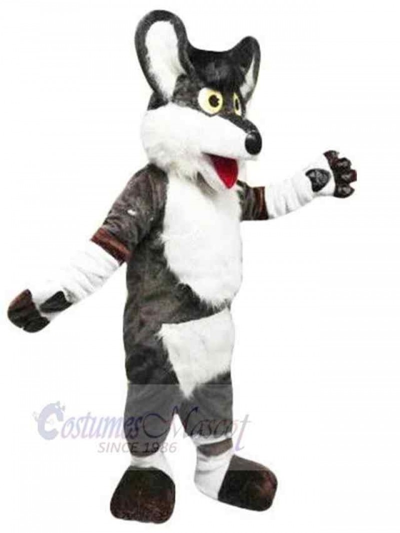 Wolf mascot costume