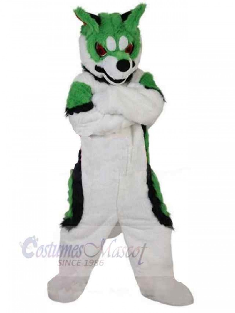 Wolf mascot costume