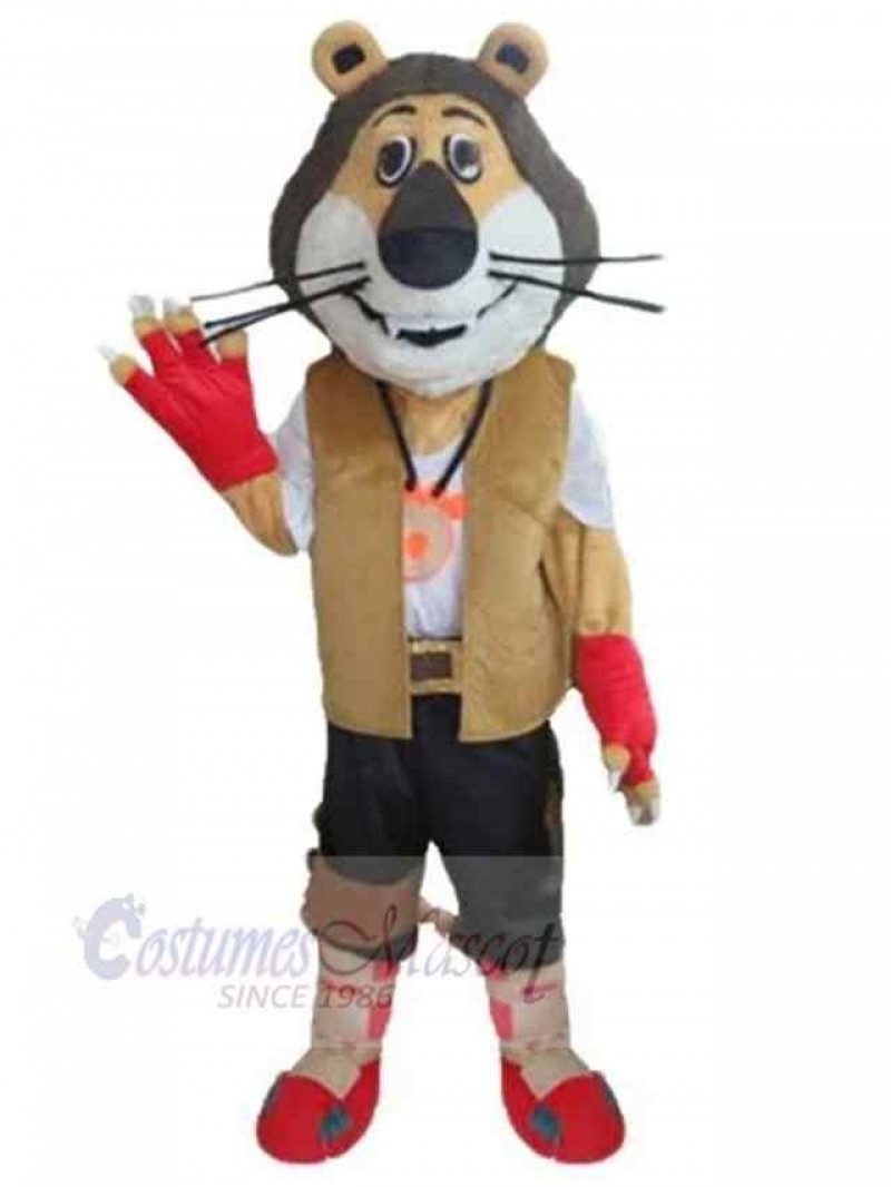 Tiger mascot costume