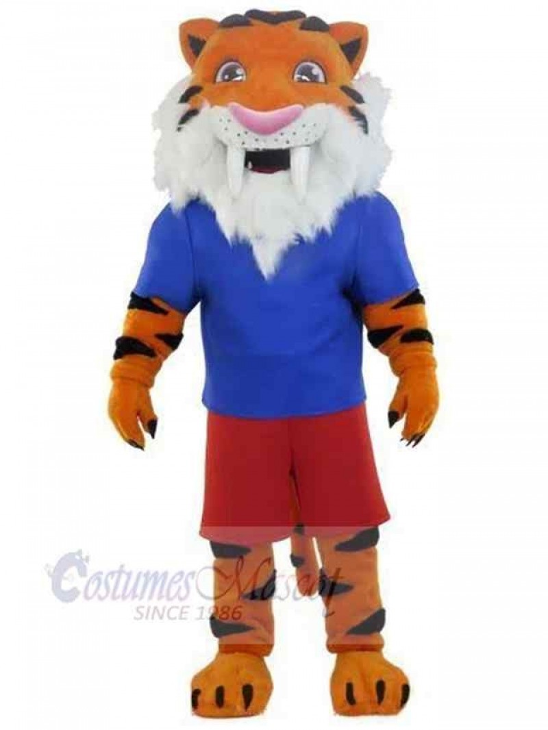 Tiger mascot costume