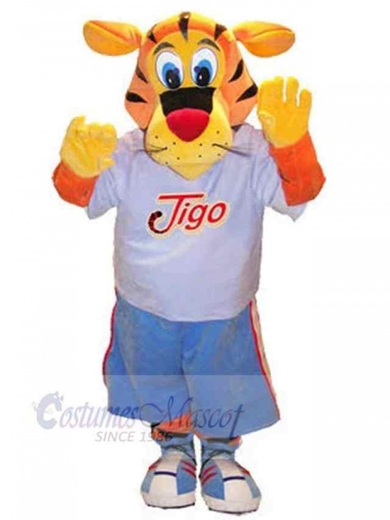 Tiger mascot costume