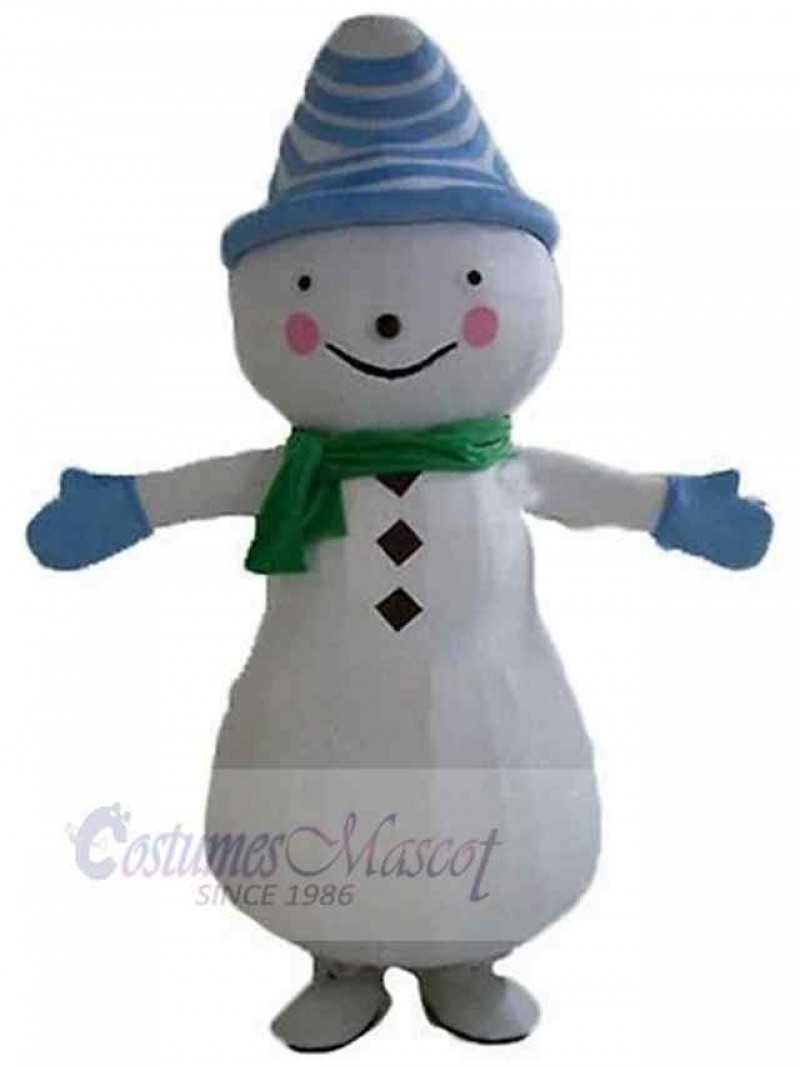 Snowman mascot costume