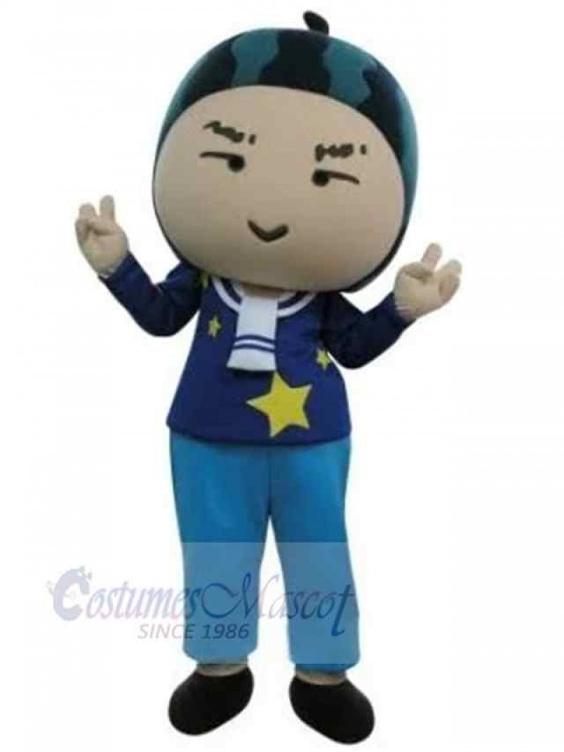 Snowman mascot costume