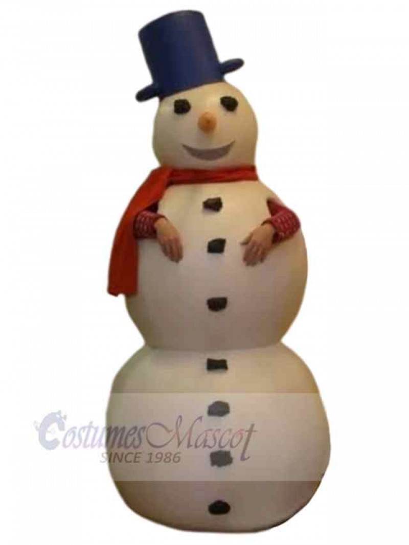 Snowman mascot costume