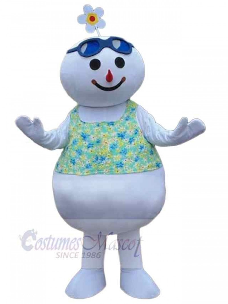 Snowman mascot costume