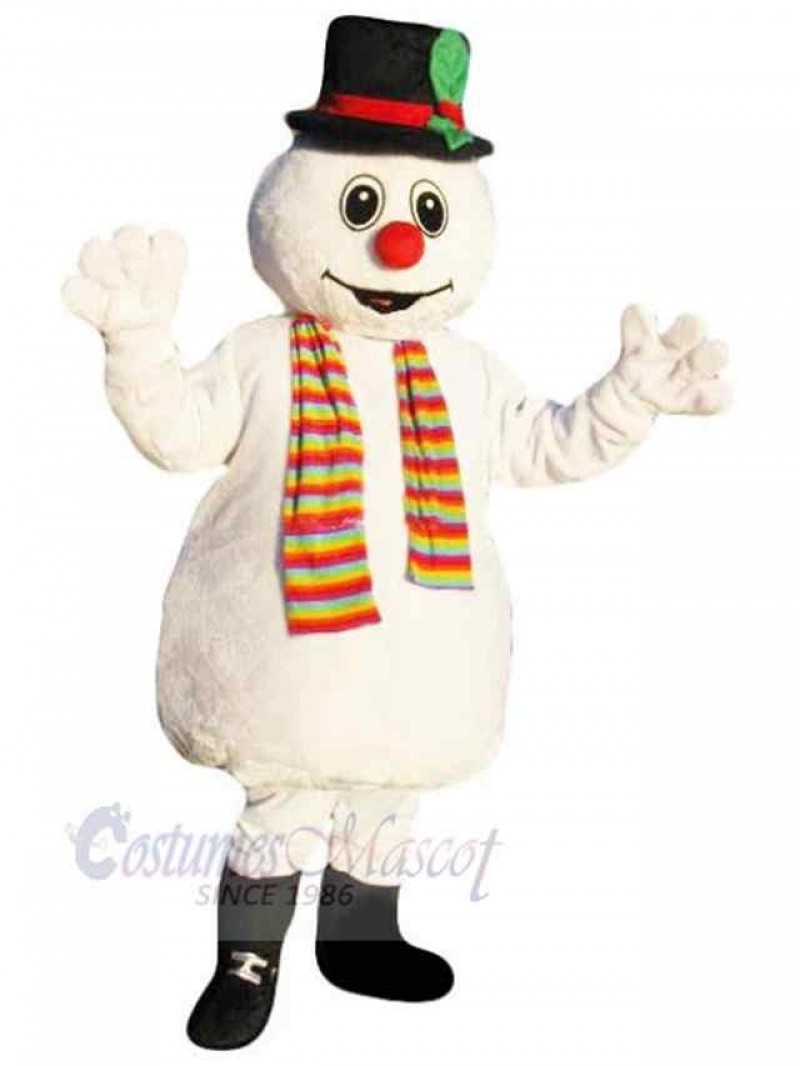 Snowman mascot costume