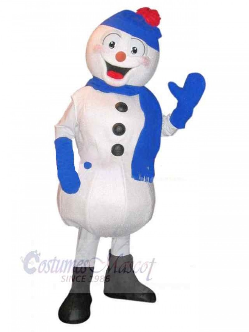 Snowman mascot costume