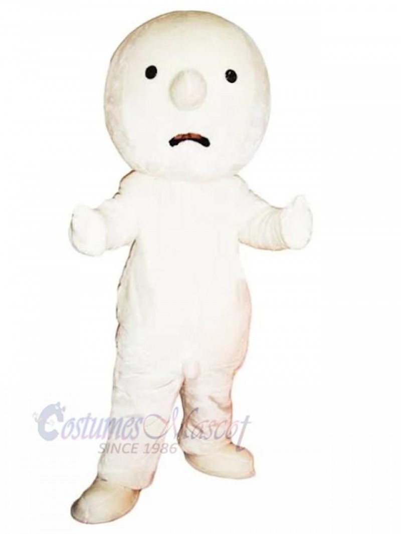 Snowman mascot costume