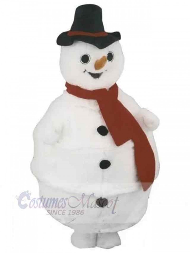 Snowman mascot costume