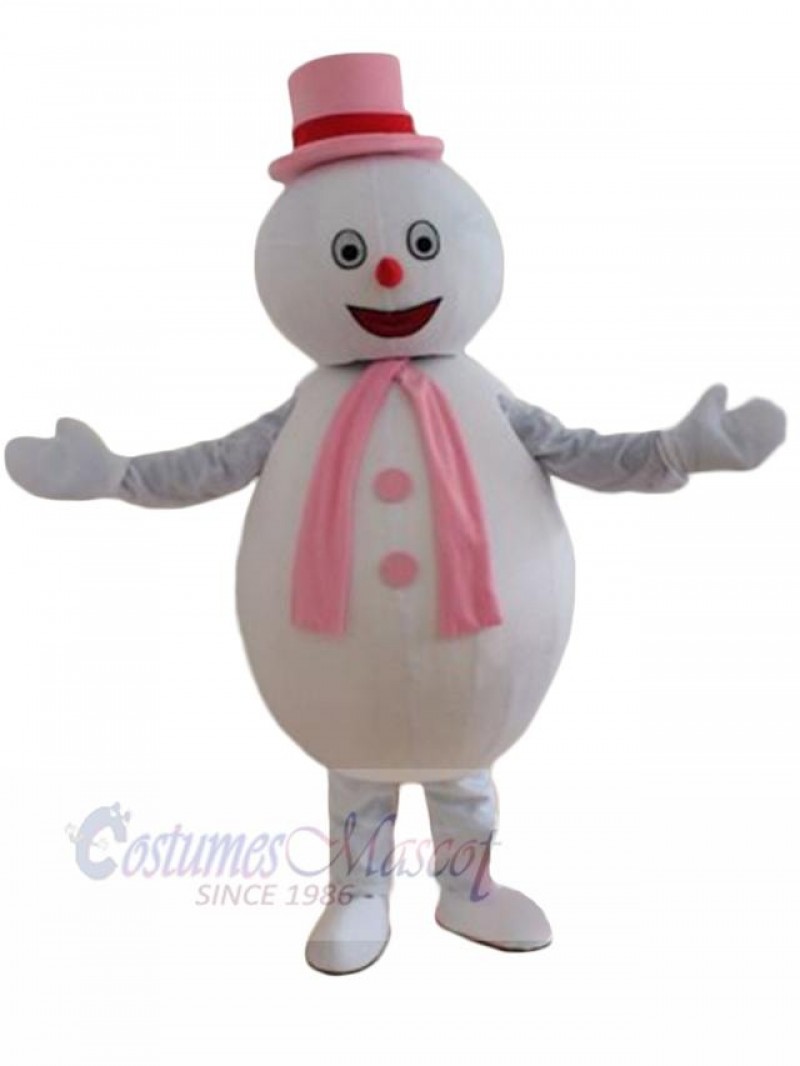 Snowman mascot costume