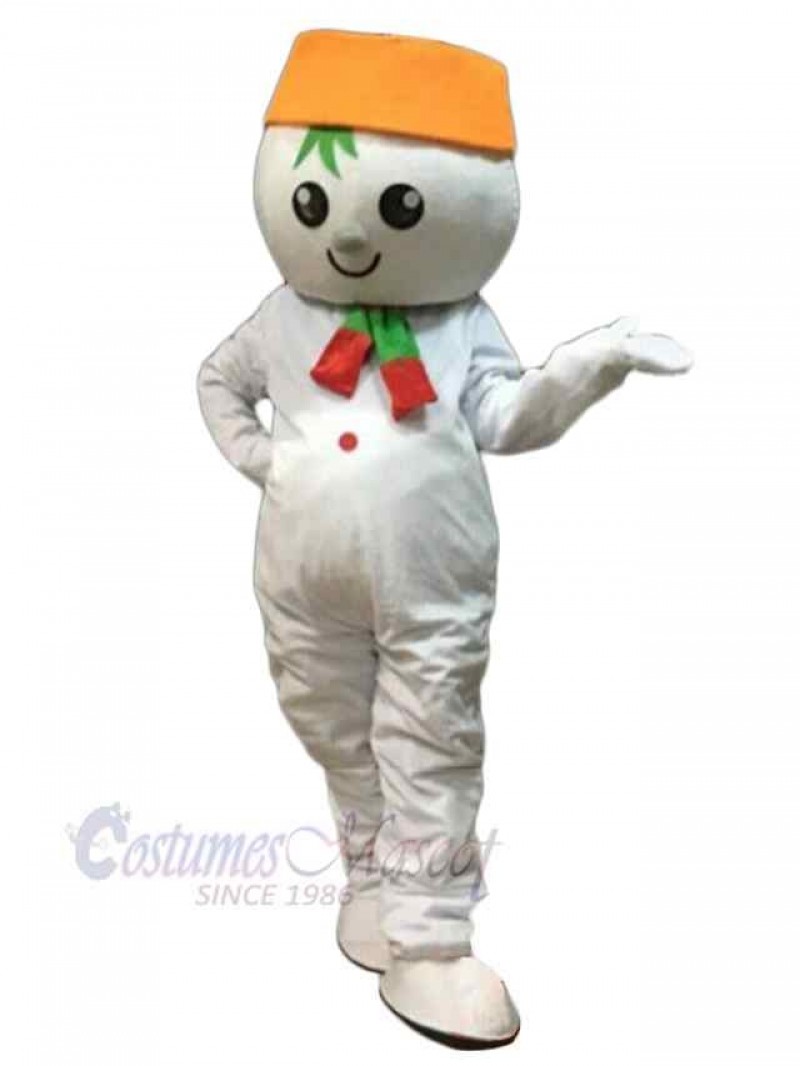 Snowman mascot costume