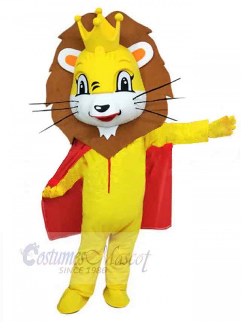 Lion mascot costume