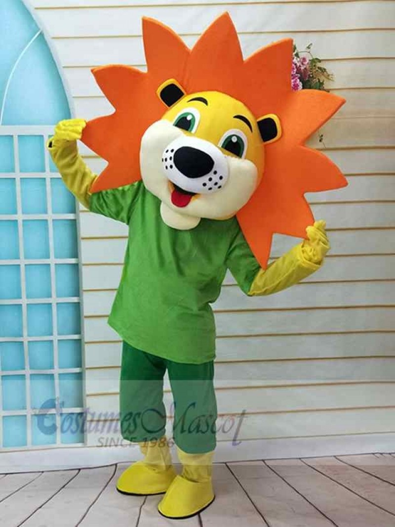 Lion mascot costume