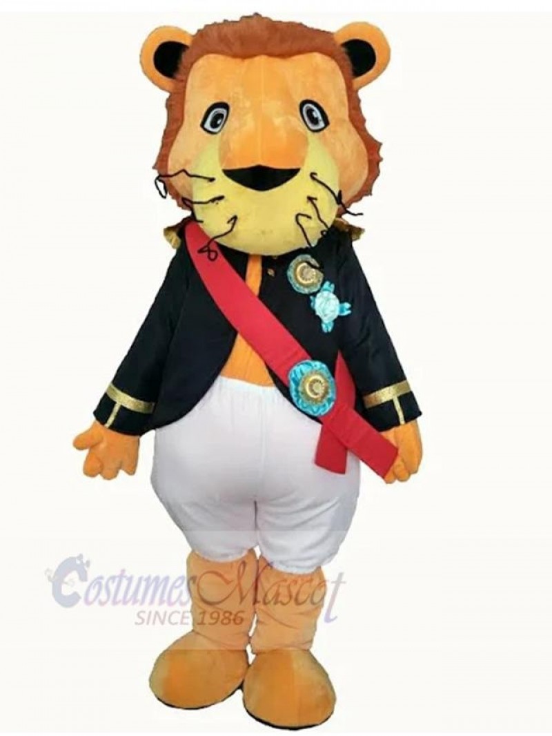 Lion mascot costume