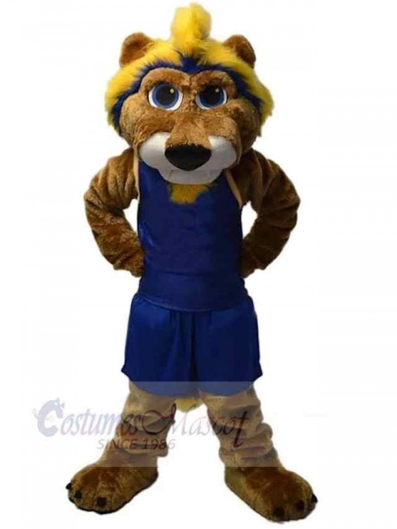 Lion mascot costume