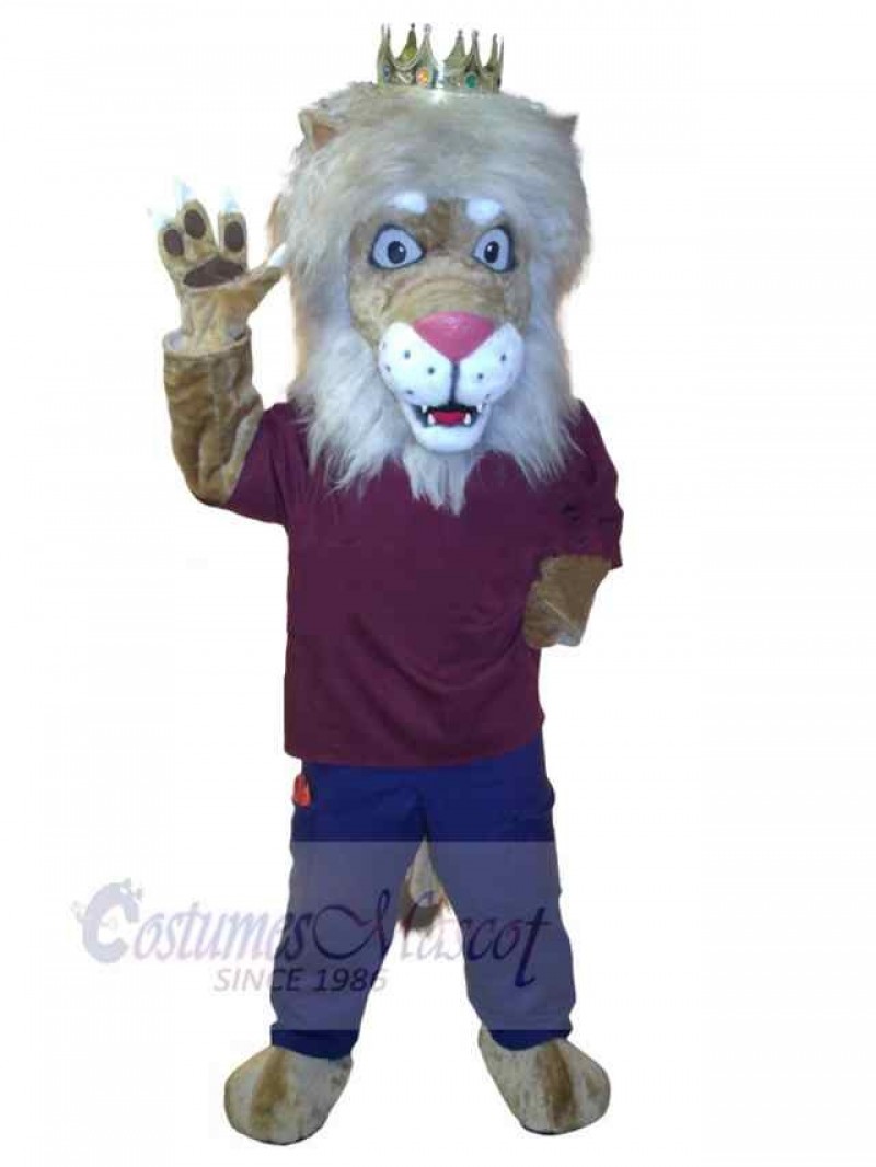 Lion mascot costume