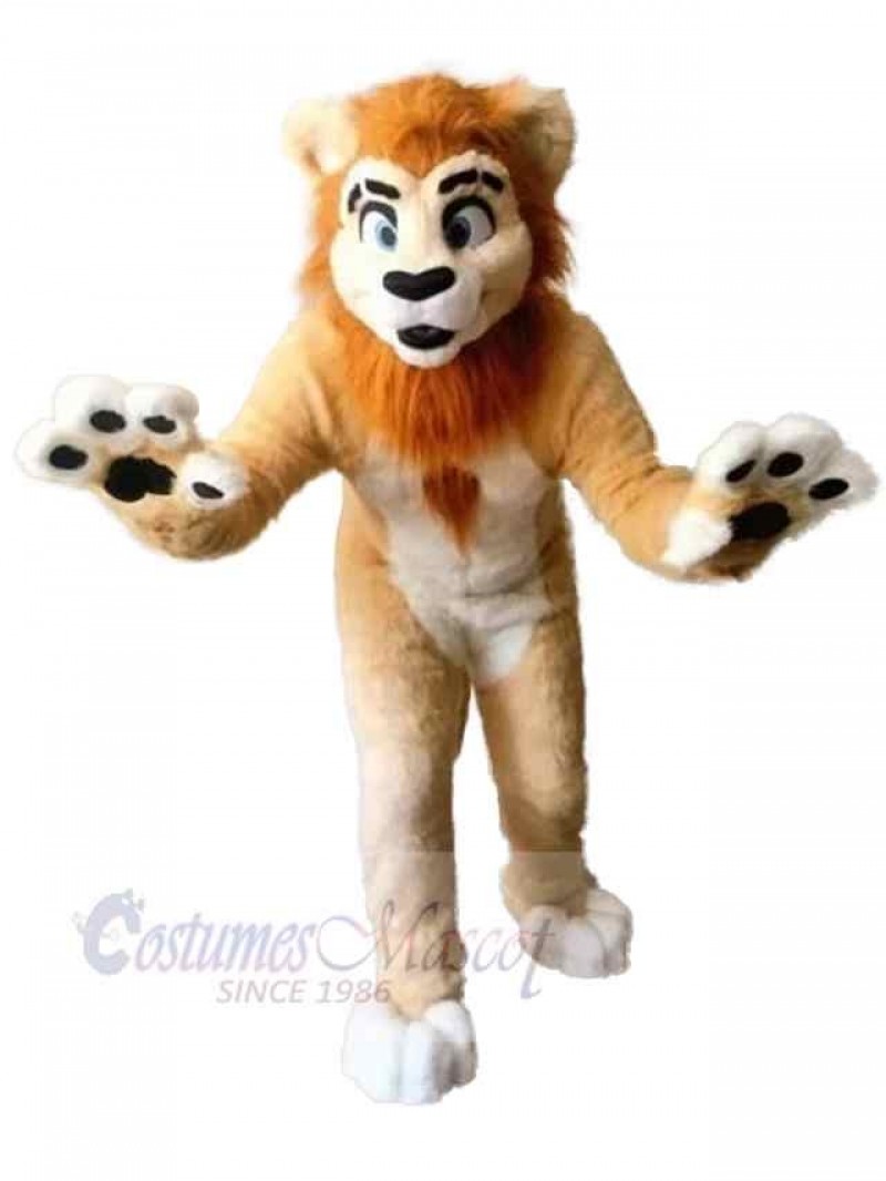 Lion mascot costume