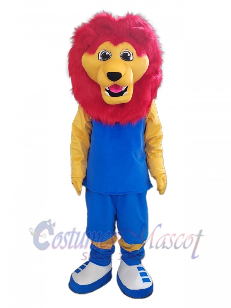 Lion mascot costume