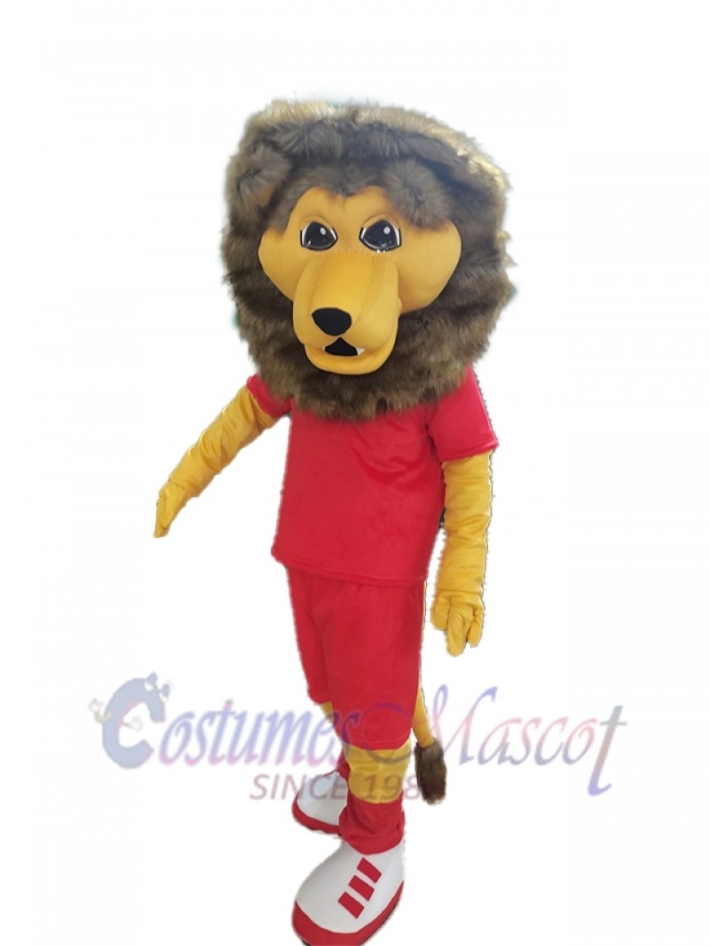 Lion mascot costume