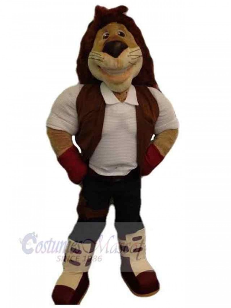 Lion mascot costume