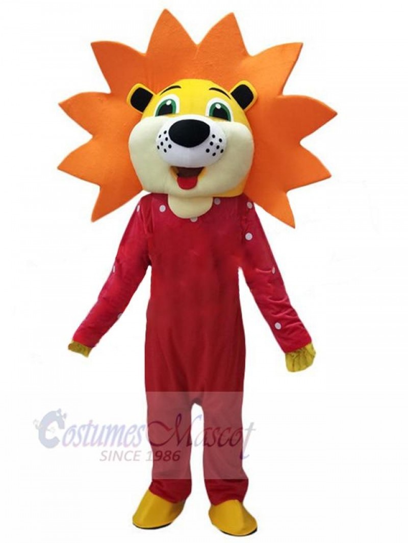 Lion mascot costume