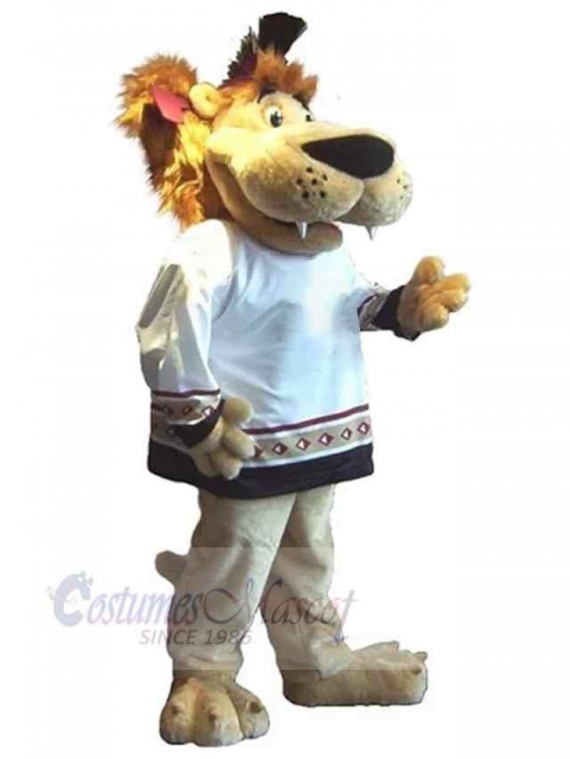 Lion mascot costume