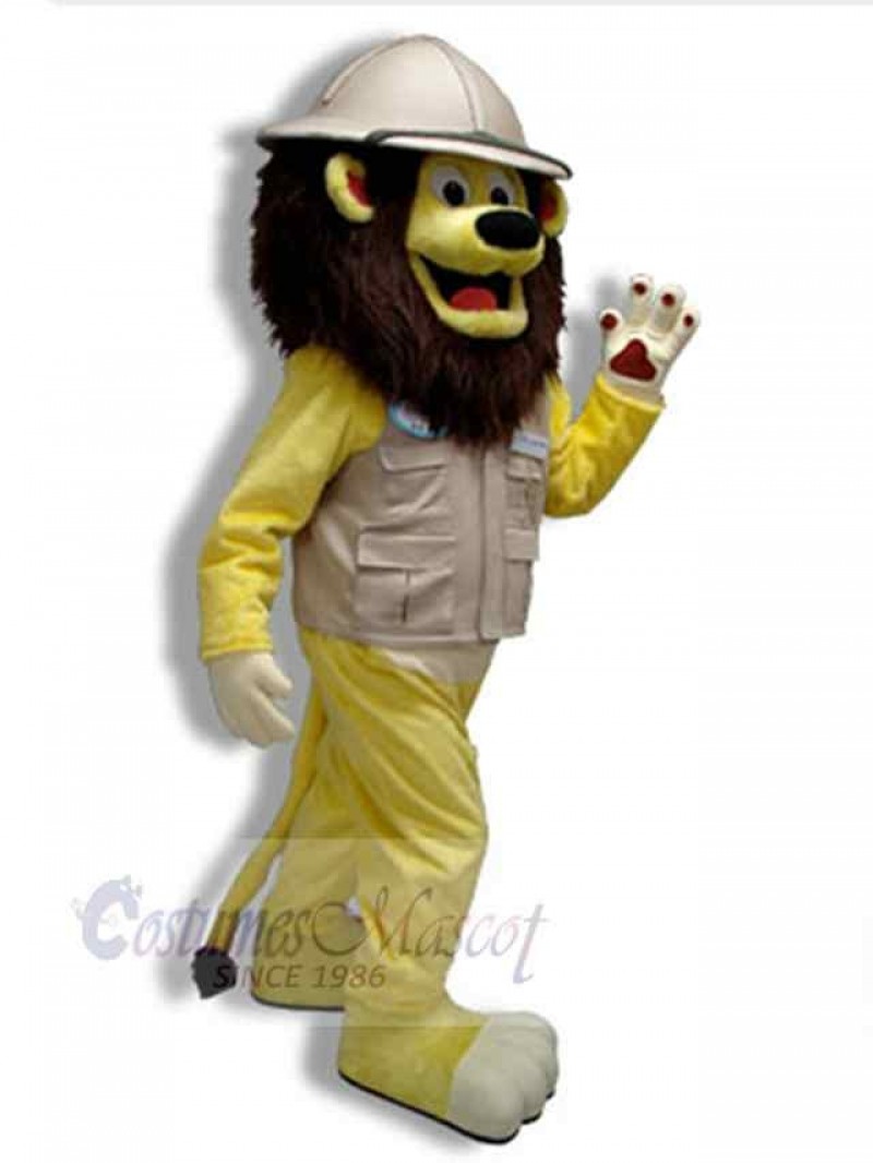 Lion mascot costume