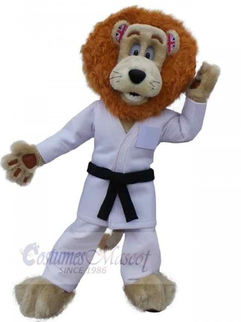 Lion mascot costume