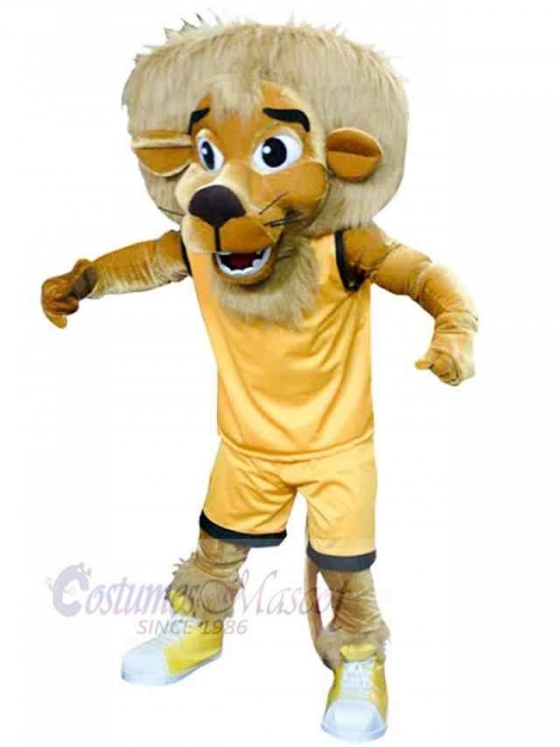 Lion mascot costume