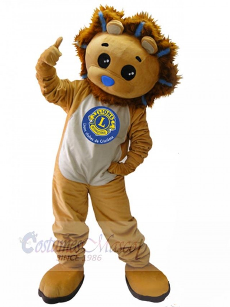 Lion mascot costume