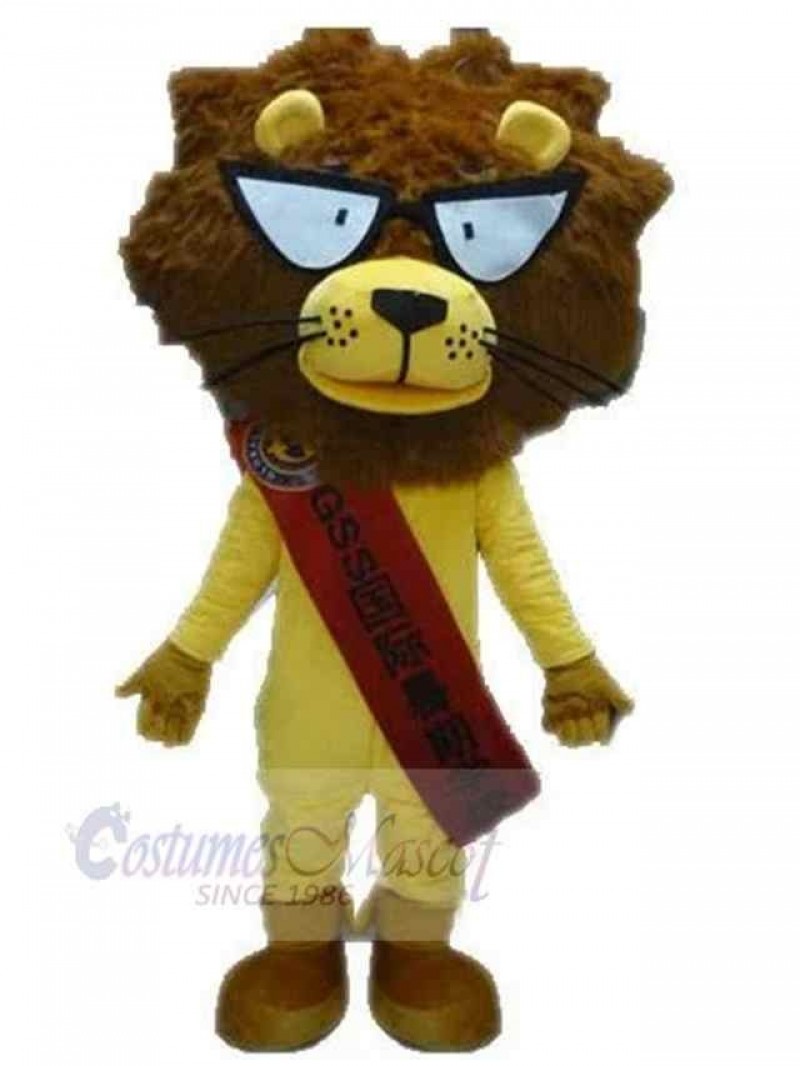 Lion mascot costume