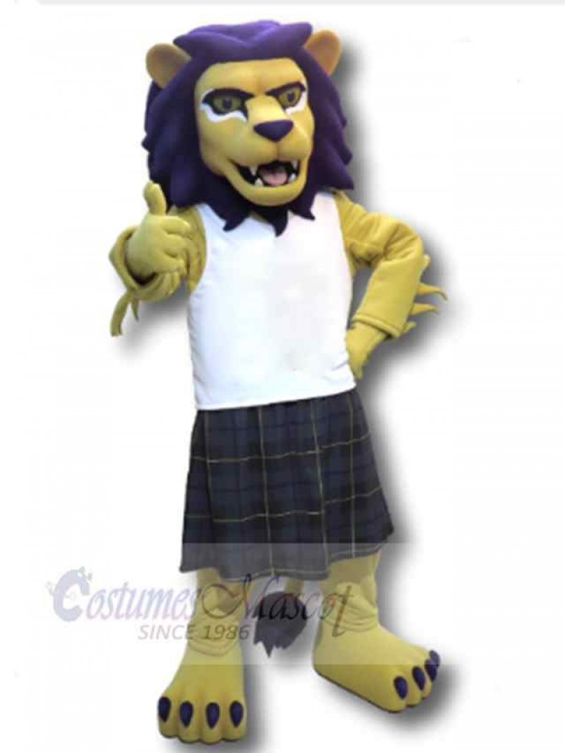 Lion mascot costume