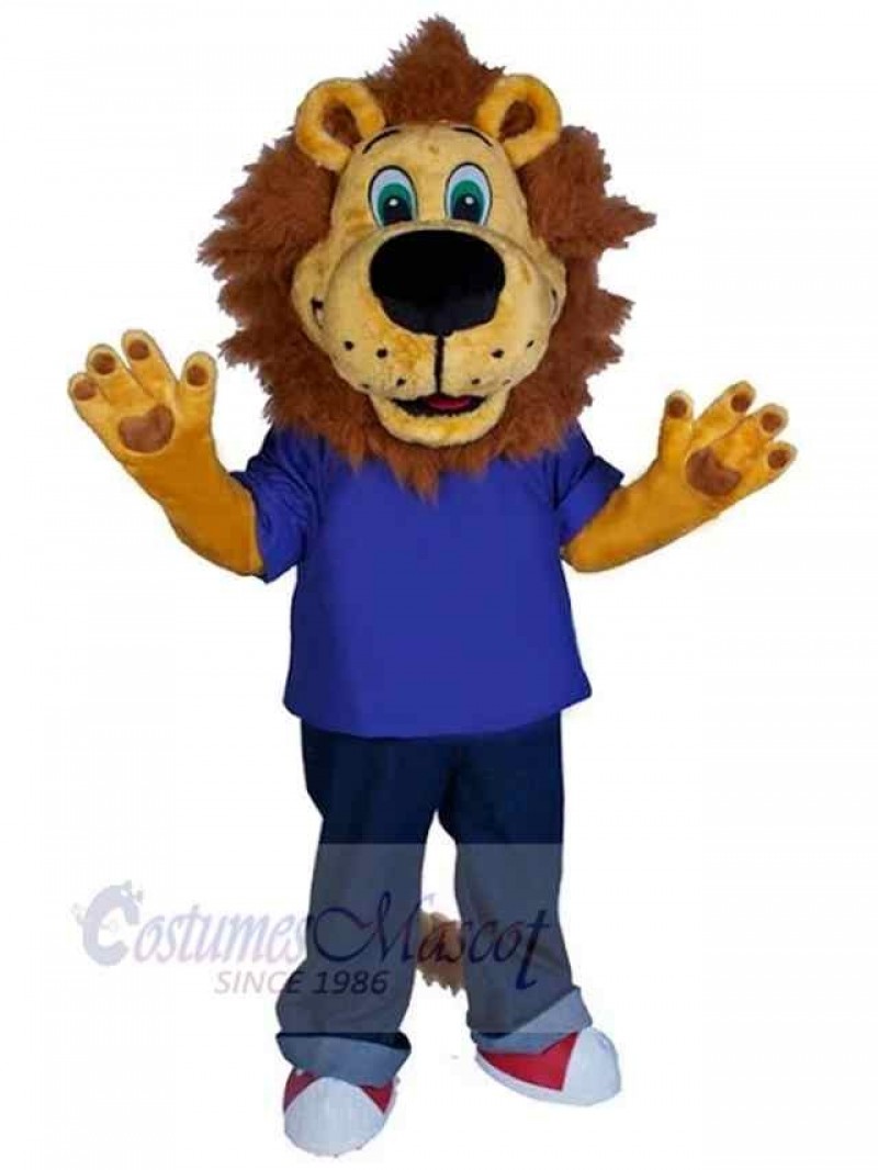 Lion mascot costume