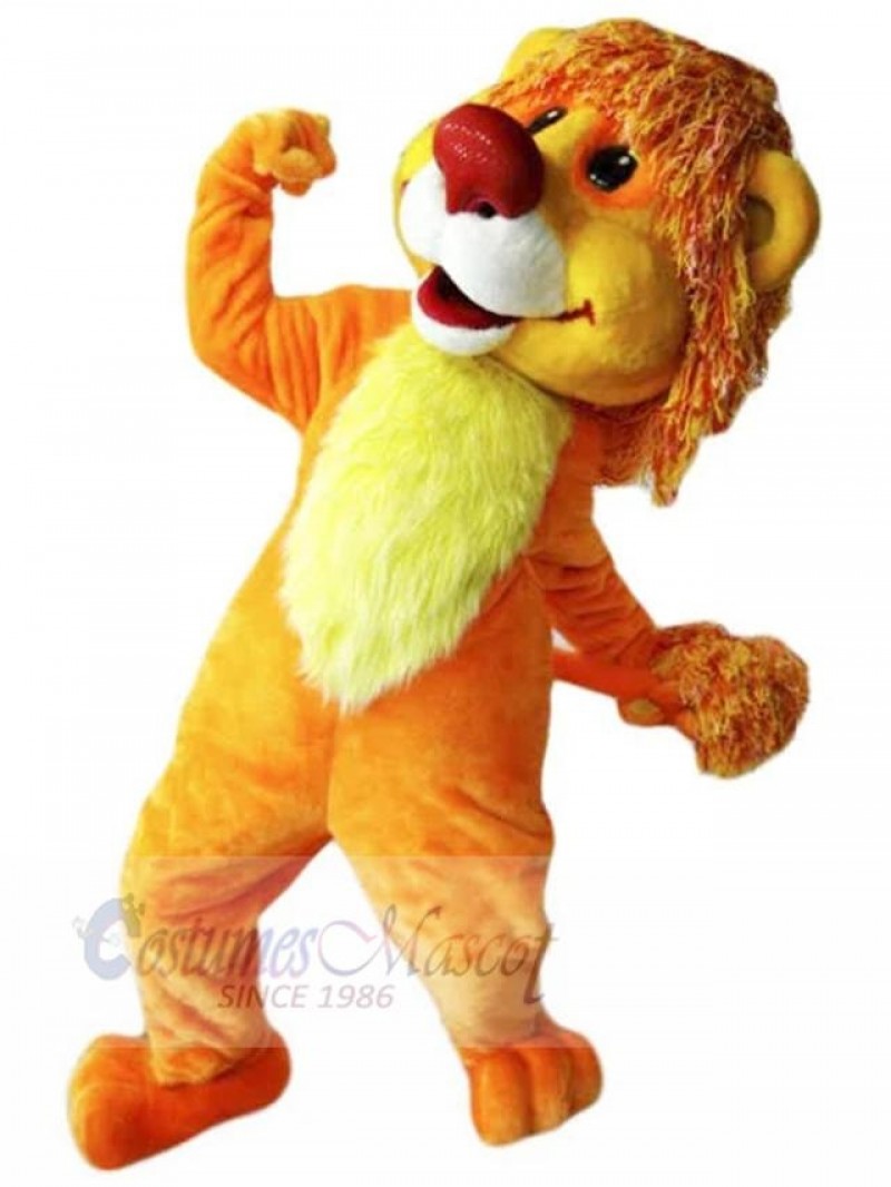 Lion mascot costume